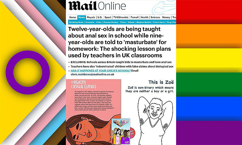 LGBTQ+ пропаганда сред децата