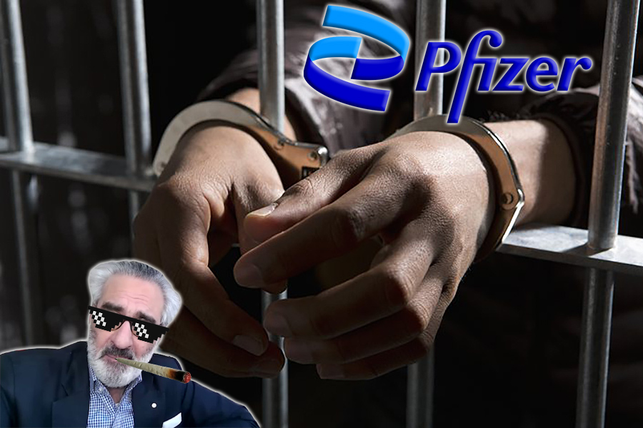 A former Swiss banker convicted Pfizer