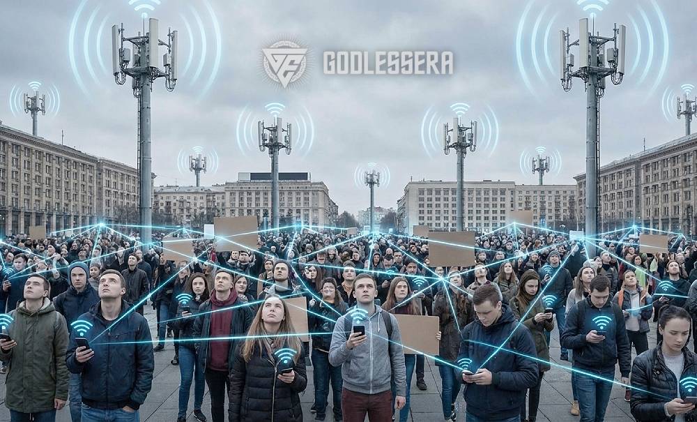 Протестите се правят чрез GSM-ите?