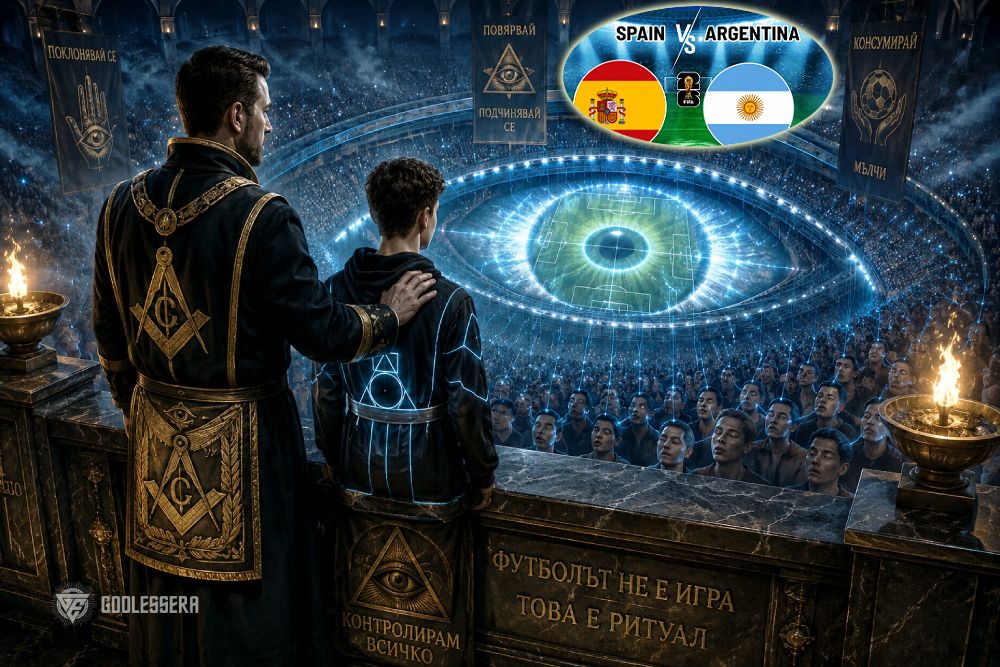 Финалът беше предрешен: футболът е част от схемата за поробване на масите?