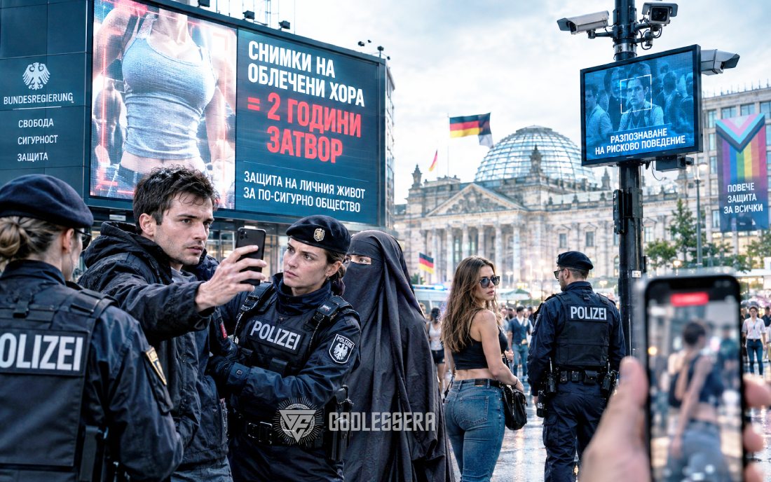 В Германия предлагат нов закон: Две години затвор за снимане на облечени хора
