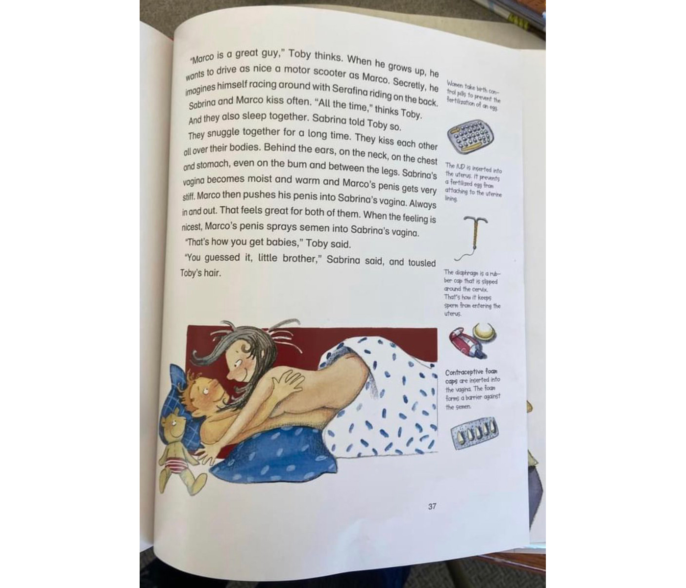 The new normal: A porn book for children from 4 to 8 years old