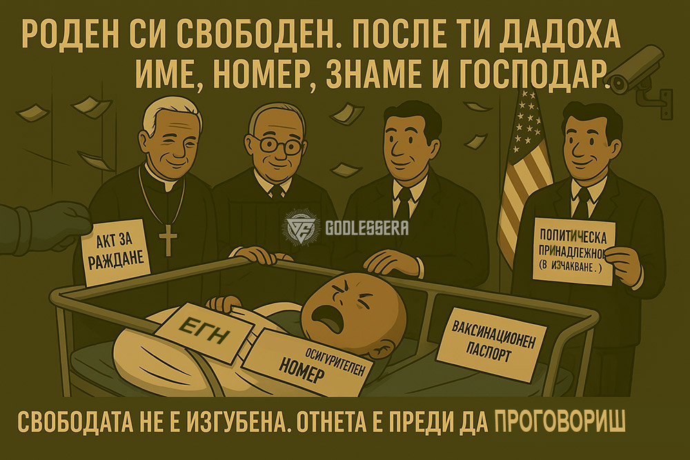 Отнемат свобода ни още преди първия дъх