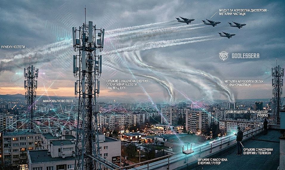 Официално: Телефоните, рутерите и мобилните антени са оръжие с насочена енергия – DEW