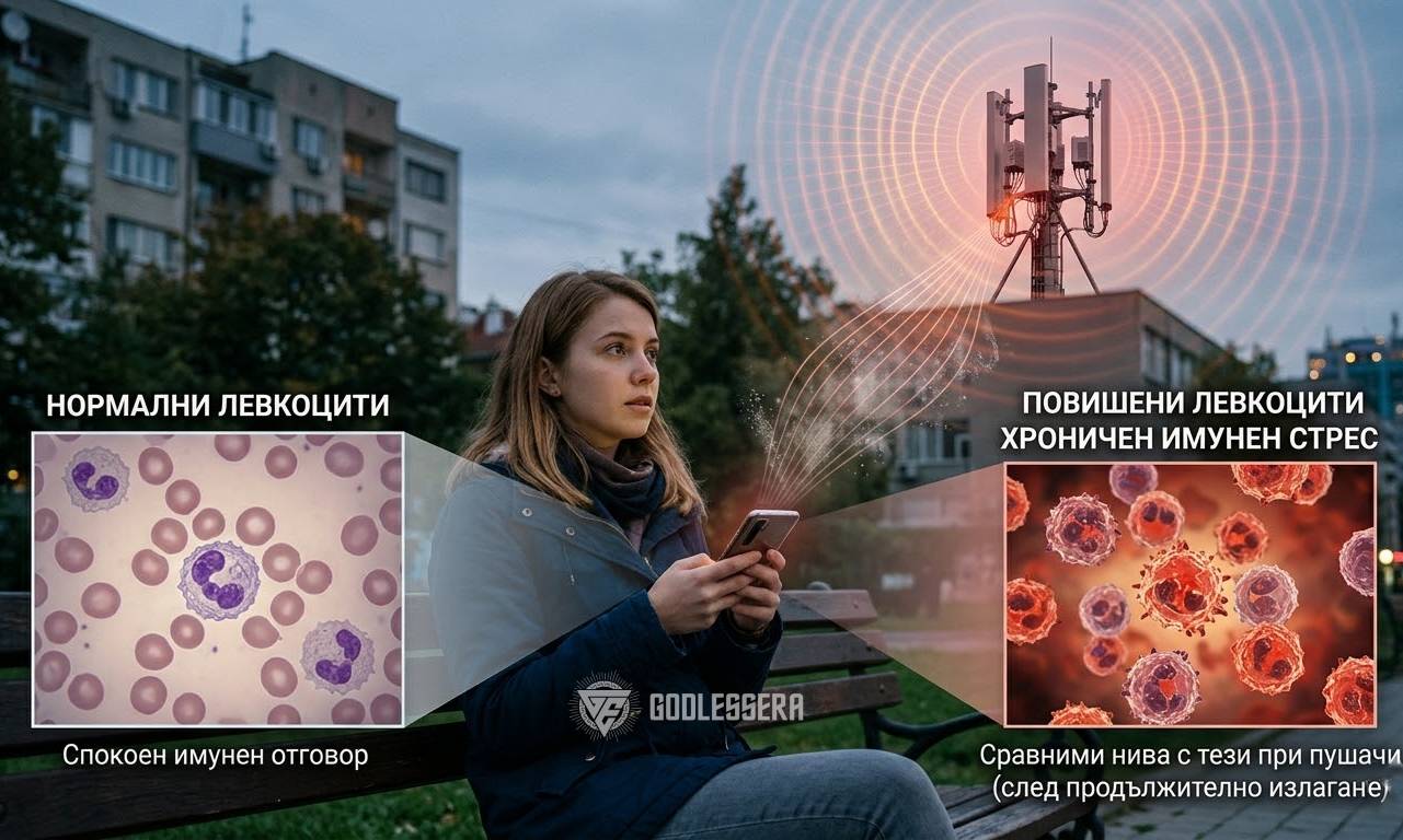 Живеещите до мобилни антени са изложени на риск от хроничен имунен стрес
