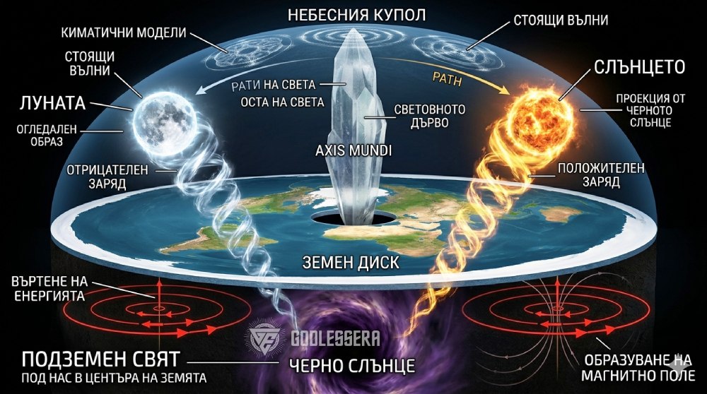 Истина или фикция: Слънцето и Луната са проекции?