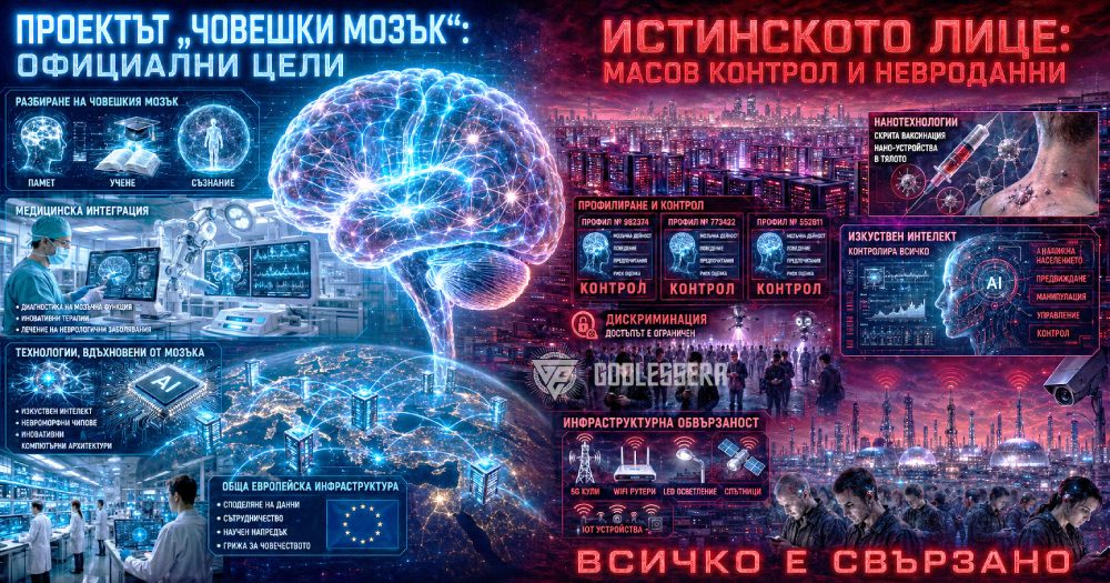 Проектът „Човешки мозък“ (Human Brain Project) и скритото лице на технологиите