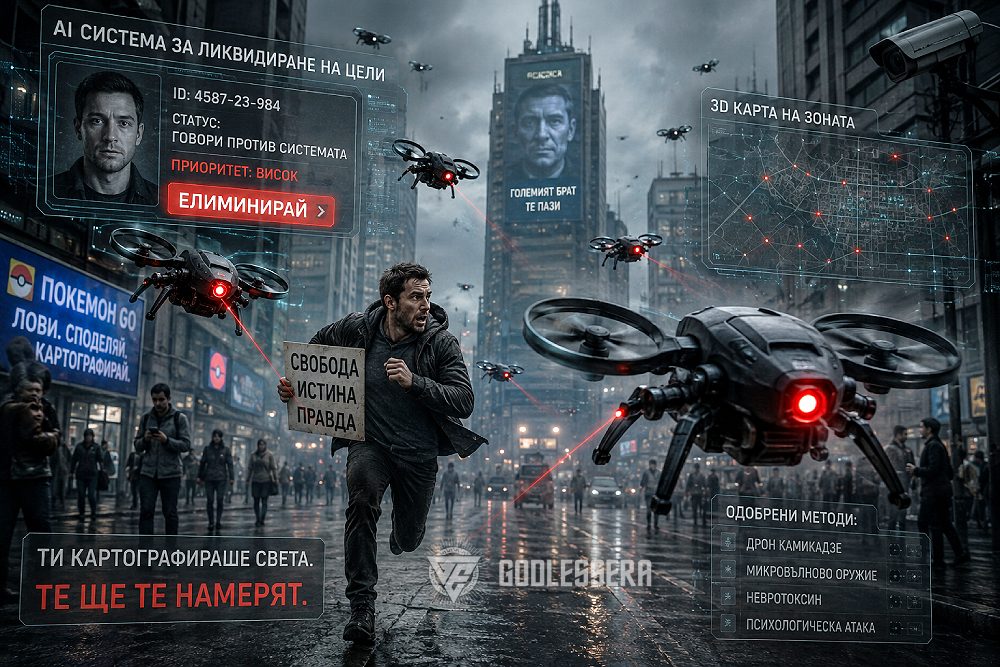 Pokémon Go: Как стадото картографира собствения си бъдещ затвор