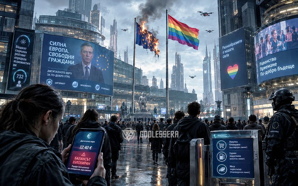 Програмируемият затвор: Дигиталното евро ще превърне парите в оръжие за тотален контрол